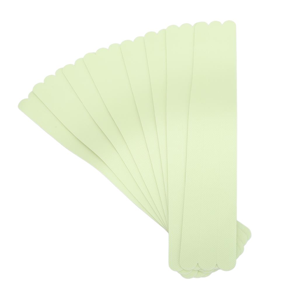 24PCS Anti Slip Traction Tread 2x38cm Green Fluorescent Outdoor Non Skid Tape for Stairs