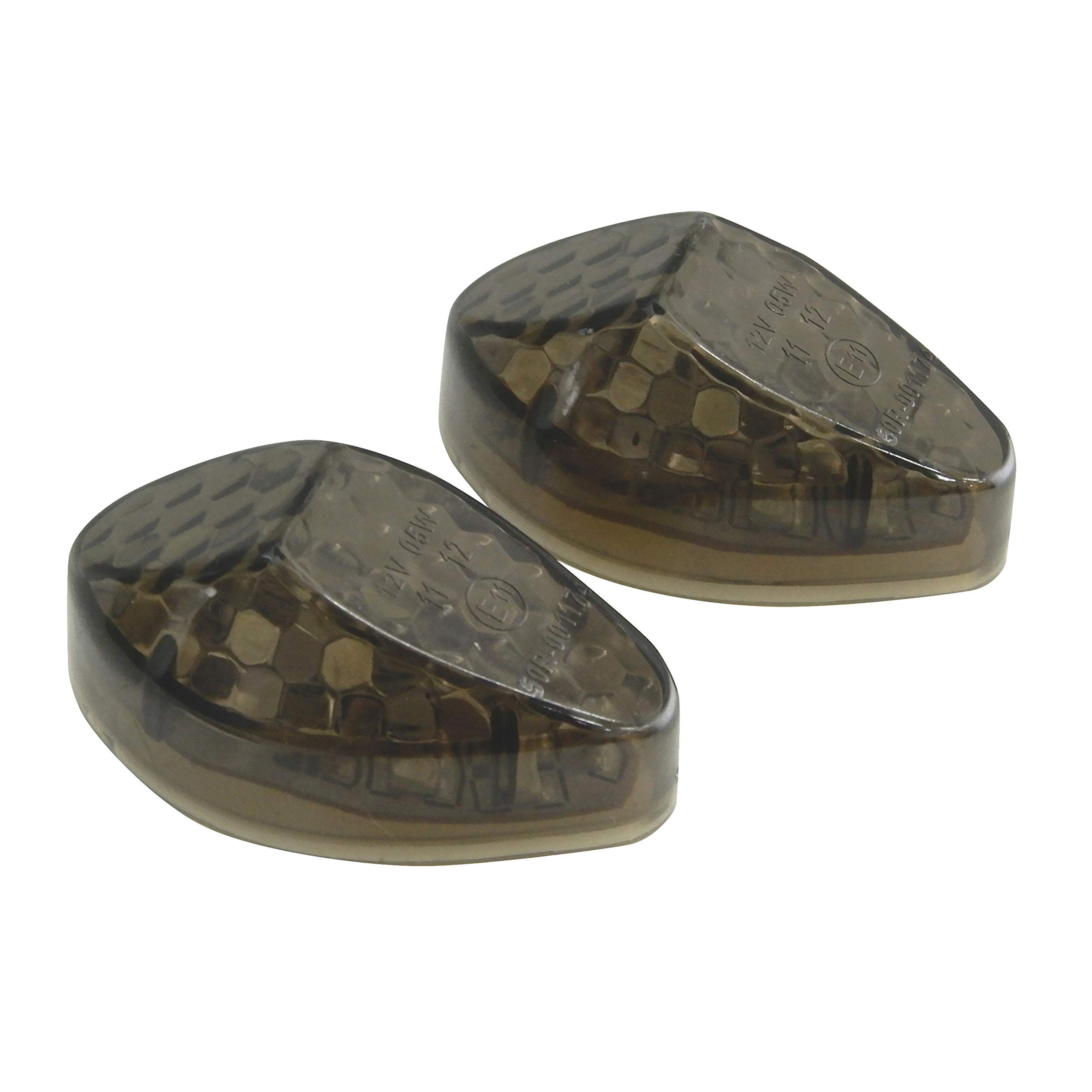 

Ager CBR1000RR CBR600RR Motorcycle Cowl LED Turn Signal, Recessed Type, 2 Smoke чёрный