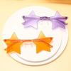 Star Shape Sun Eyeglasses Ultra Light Funny Pentagram Candy Colors Eyewear Decoration Party Rimless Sunglasses UV400 Gafas De Sol