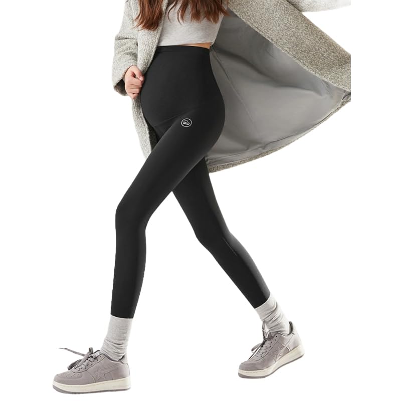 

Veimia Укороченный бесшовный и удобный Идеально для и Однотонный и стильный Для беременных Нежная поддержка без Идеальный подарок для и Беременных чёрный