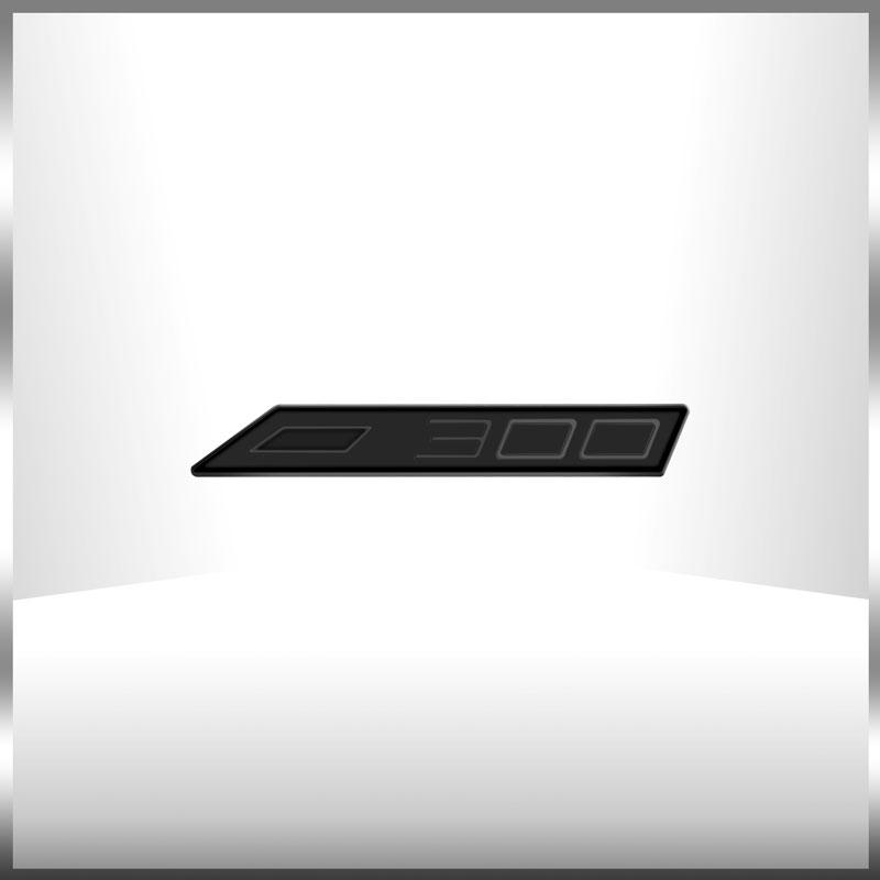 Car 3D Metal Sticker Race 300 Flag Emblem Front Grille Sticker Fender Side Badge Decal For Seat Cupra Leon Altea Ibiza Fiat 500 E6