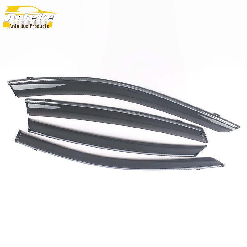 MG5 Model Rain Deflectors with Bright Plastic Strips - Trim Decoration Stickers for MG 21 Car Accessories