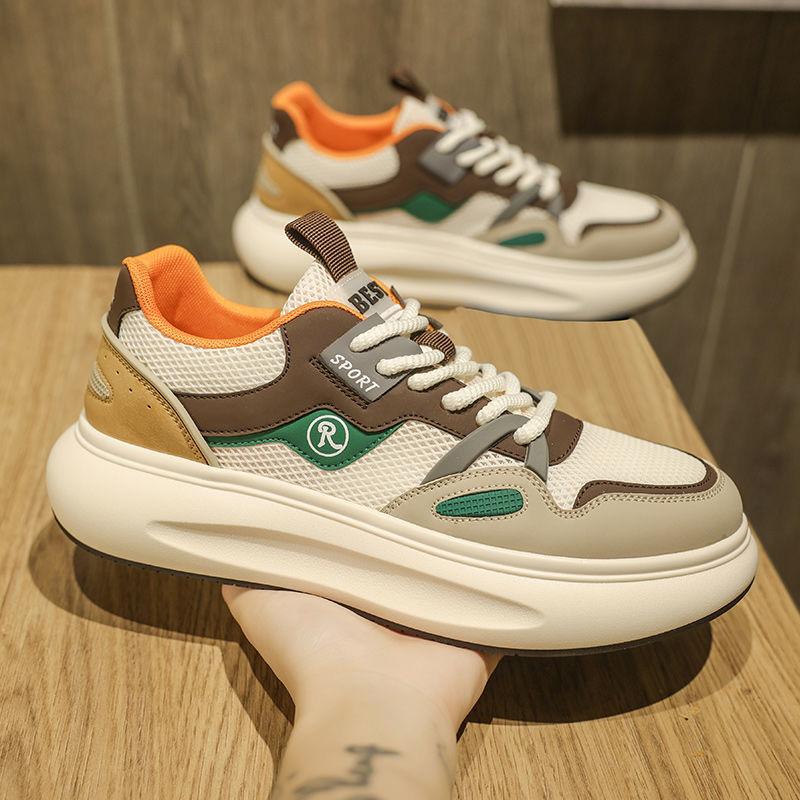 Men Sports Shoes Luxury Casual Sneakers Mesh Running Shoes Summer Lightweight Platform Fashion Basketball Walking Shoes for Men
