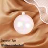 50-Piece Iridescent Wishing Balls: Colorful Transparent Cake Decorations for Birthdays