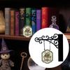 Book Decor for Shelf Book Lover Hangable Sign Accessories for Bookworm Reader Wall Art Home Classroom Halloween Decoration Men