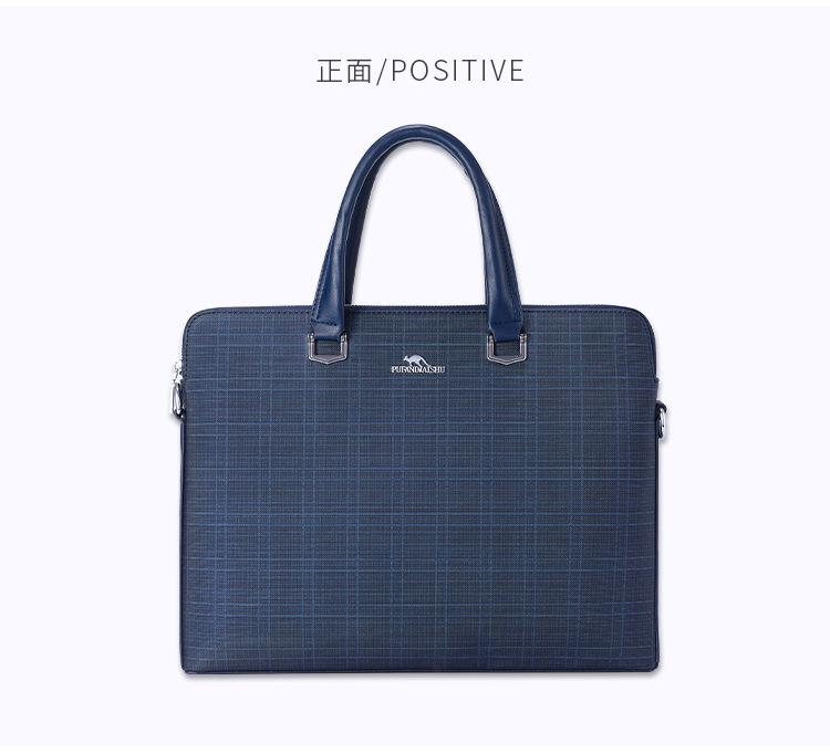 

TS JYL laptop bag,Wholesale Men Handbag Shoulder Multi-Layer Free Logo Laptop Briefcase OneSize синий