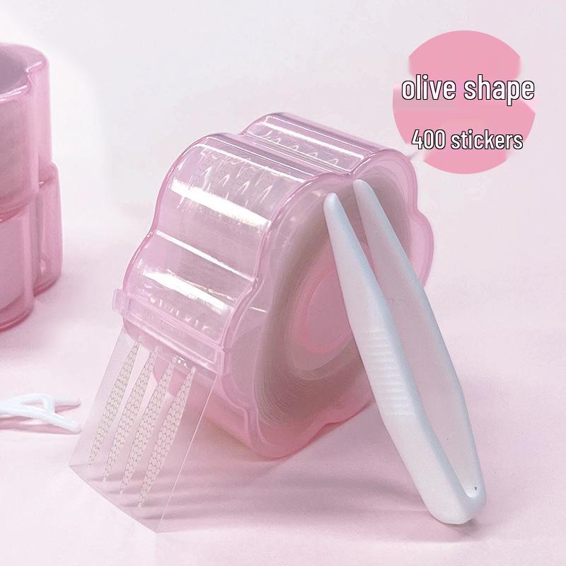 Natural Mesh Double Eyelid Tape - Invisible, Self-Adhesive Roll for Beautiful Eyes