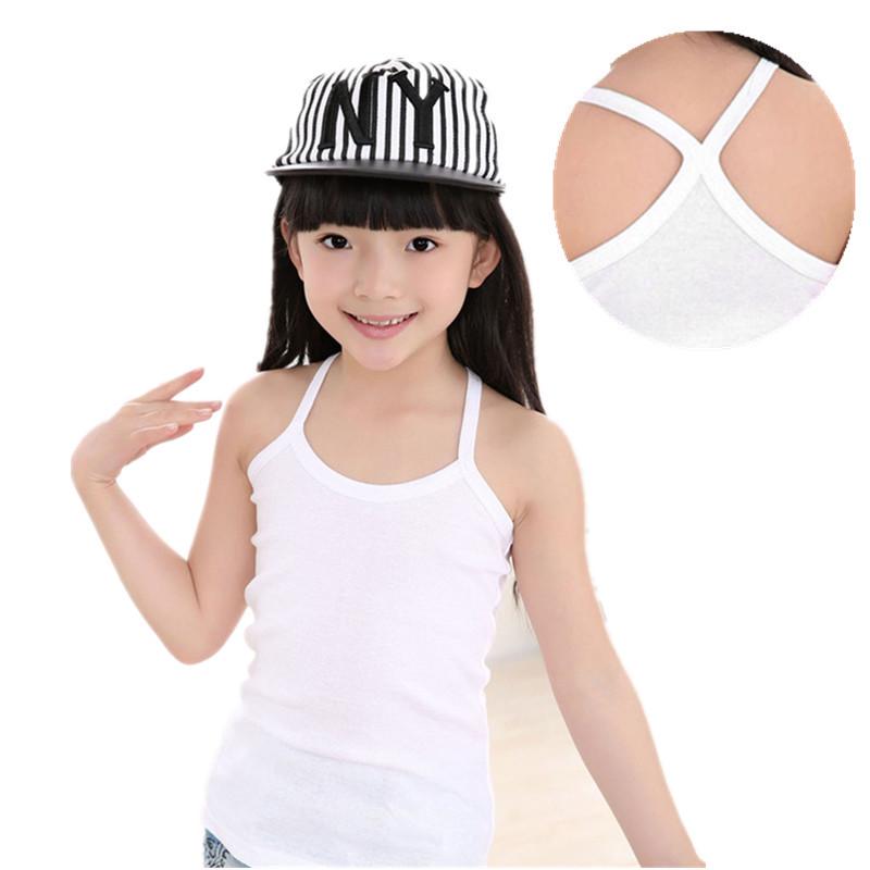 Camiseta de Tirantes de Algodón para Niños: Capa Base de Verano para Niños y Niñas