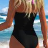 2026 New European and American, One-piece Bikini, Digital Printing Tight Swimsuit Women's Spot