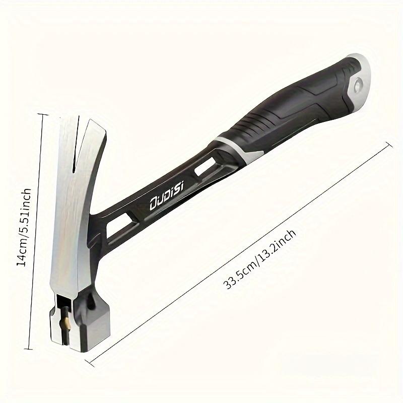 1pc Professional Woodworking Mallet - Integral Molded Anti-Vibration Handle, Non-Slip Multi-Functional Hammer for Carpentry
