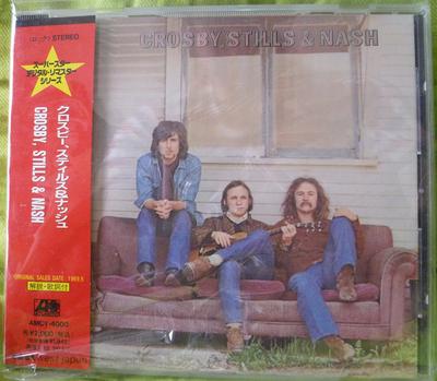 CD CROSBY STILLS  NASH  Crosby Stills  Nash AMCY4000 Atlantic 1995 Japan ObiRock Used