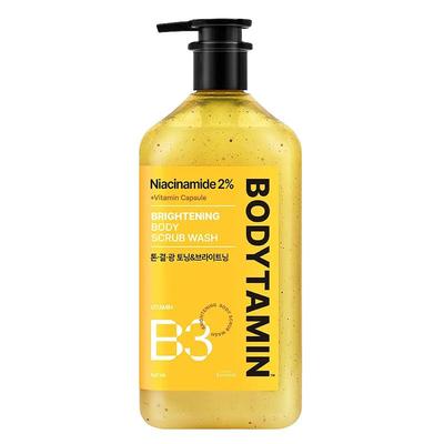 Bodytamin Niacynamid 2% Vita Kapsułka Rozjaśniający Peeling do Mycia Ciała 500ml
