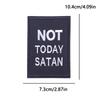 Tactical Morale Patch Embroidery Iron On Motivational Quote For Backpack Gear Metal Style Military Sewing Embroidered Design