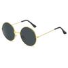 Retro Round Sunglasses Women Men Round Frame Sun Glasses Popular Fishing Leisure Black Driving Eyewear Sunshade Pography
