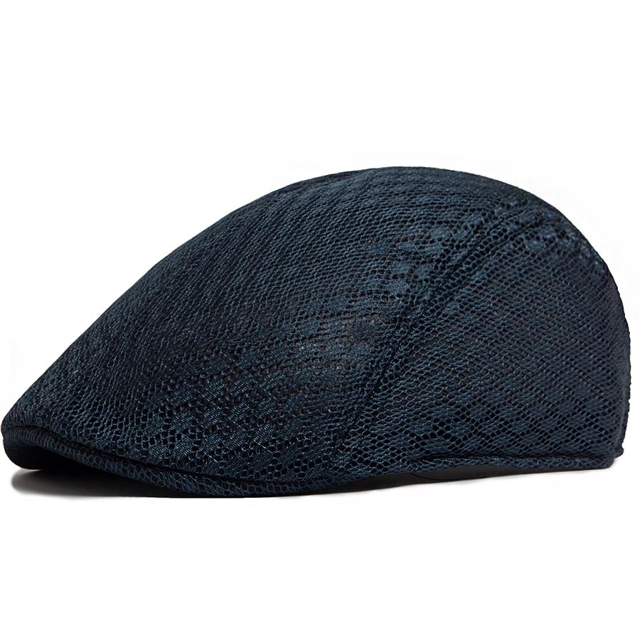 Dames Baret Mode Heren Mesh Pet Casual Effen Baretten Vrouwelijke Zomer Zachte Top Vizier Hoed Voor Mannen 55-59cm Hoofdomtrek Unisex