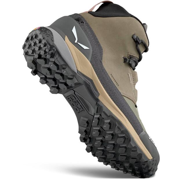 Треккинговые ботинки Salewa Puez Leather Mid PTX