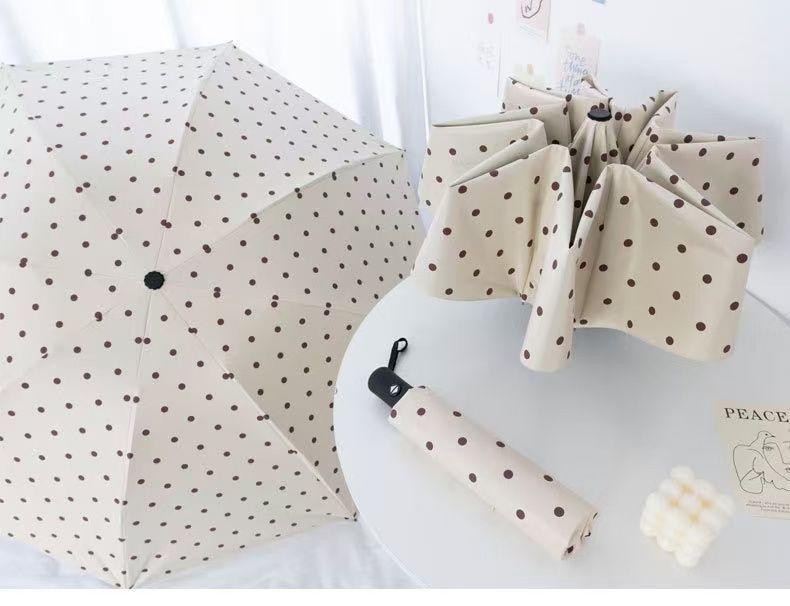 Customizable Automatic Folding UV-Protection Umbrella for Sun and Rain