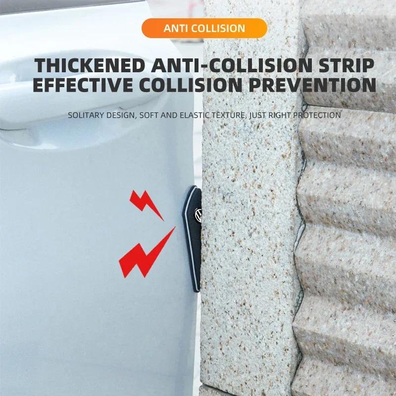 Car Styling Car Door Anti-Collision Strip Protector Sticker Edge Protective Sticker For Volkswagen VW R Line MK4 MK5 MK6 MK7 MK8