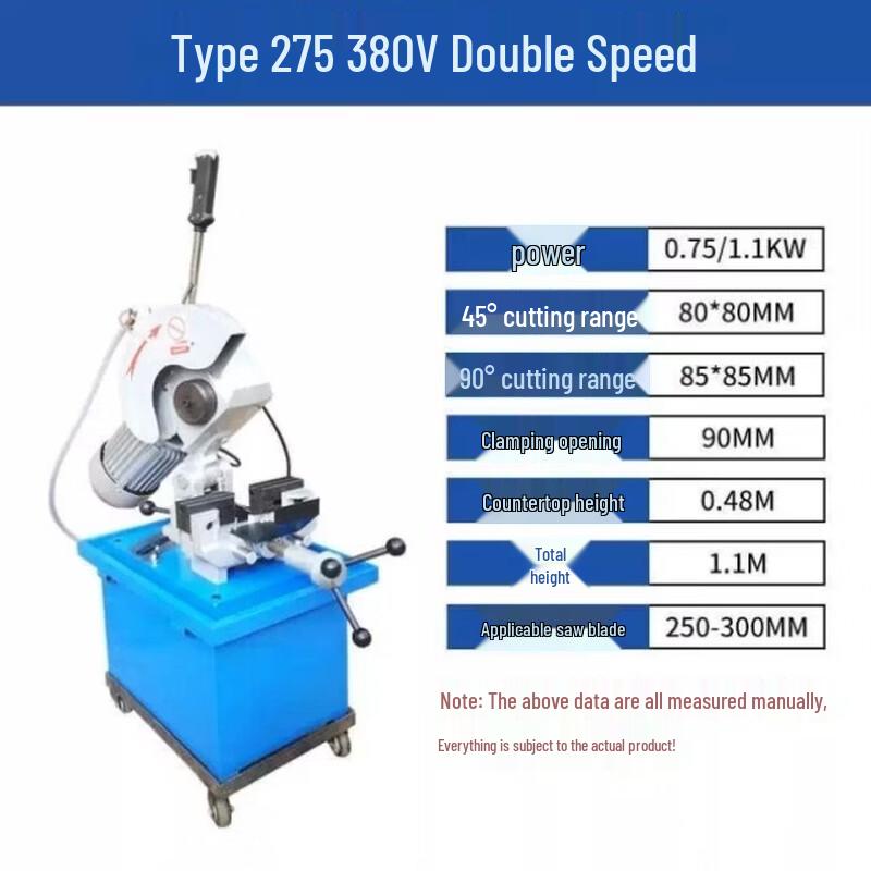 

Aokewen Type 275 380V Dual Speed Pneumatic Desktop Cutting Machine
