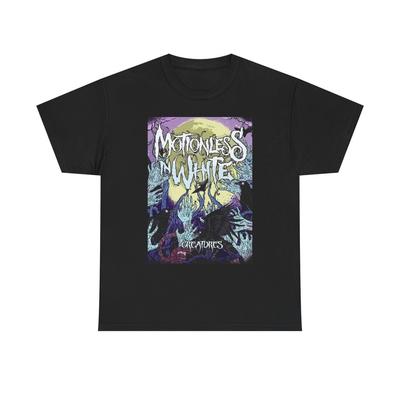 Motionless In White Graphic T Shirt Retro Vintage Unisex Heavy Cotton Tee Unisex T-Shirt