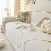 Fantasy Journey Four Seasons Non-slip Sofa Throw Cover, Cream Style, Simple Design