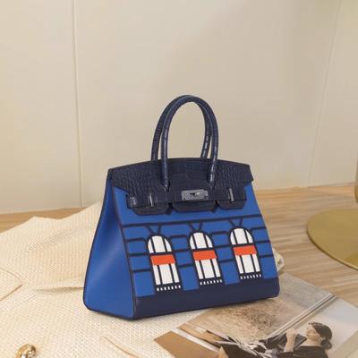 Nuovo Stile Senso di Alta Qualità Fantasia Coccodrillo Vera Pelle Borsa Lusso Moda Versatile Monospalla Borsa a Tracolla Transfrontaliera Ingrosso