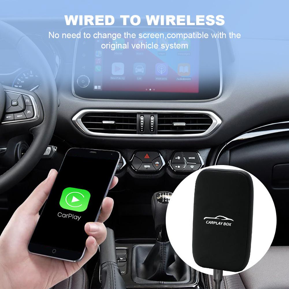 Wireless Android Auto Adapter Carplay For Car Netflix YouTube Google Ai Box Car Multimedia Video Box Bluetooth Compatible Dongle
