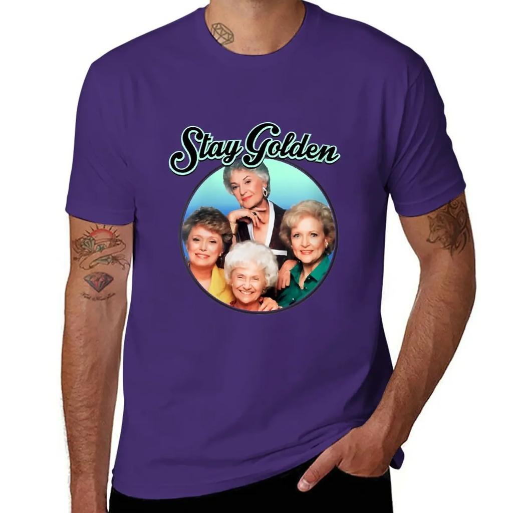 Vier reife Frauen TV-Show 80er 90er Fans Geschenke T-Shirt tees süße Oberteile Herren lang T-Shirts