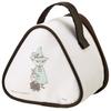 Skater Insulated Rice Ball-Shaped Lunch Bag, Rice Ball Case, Insulated, Holds 2 Rice Balls, Moomin KONC2
