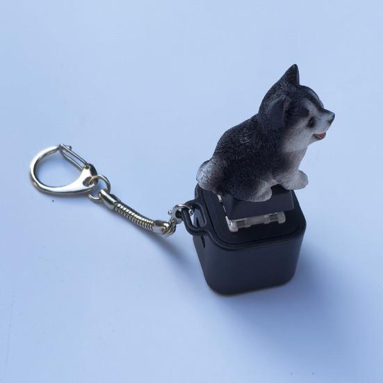 Dog Keyboard Fidget Toy with Sound LED Light Stress Anxiety Relief