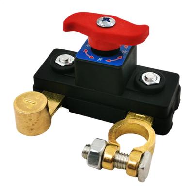 Interrupteurs de déconnexion de batterie 12V/24V, Isolateur de coupure de courant anti-fuite, Équipement de sécurité automatique Protection Parking Voyage