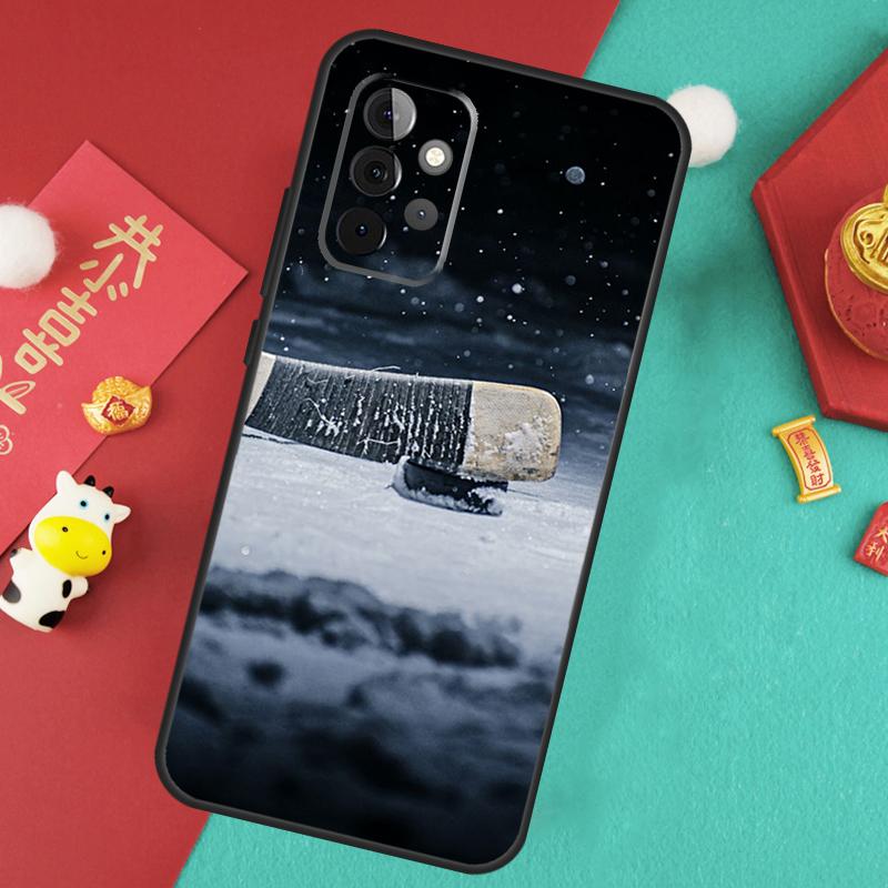 Play Ice Hockey Case For Samsung Galaxy A56 A36 A26 A16 A06 A13 A33 A53 A15 A35 A55 A34 A54 A12 A32 A52 A17
