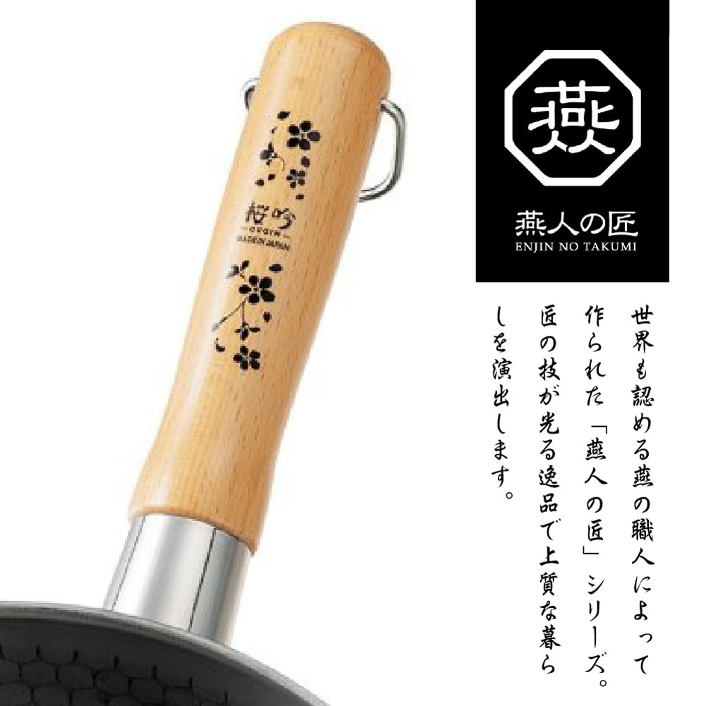 Yokoyama Yukihira Stainless Steel and Copper with for IH and Gas Pot, (Rust-Resistant), Graduations, Tsubame-no-Takumi Sakuragin, 16cm, Silver,