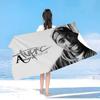 Rapper 2Pac Singer T-Tupacs Microfiber Blanket Quick Drying Beach Towels Oversized Printing Super Absorbent Pool Towel Blanket