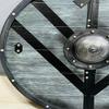 Viking Shield Authentic Battleworn Wooden Warrior Shield 60.96 Cm Home Office Wall Decorative