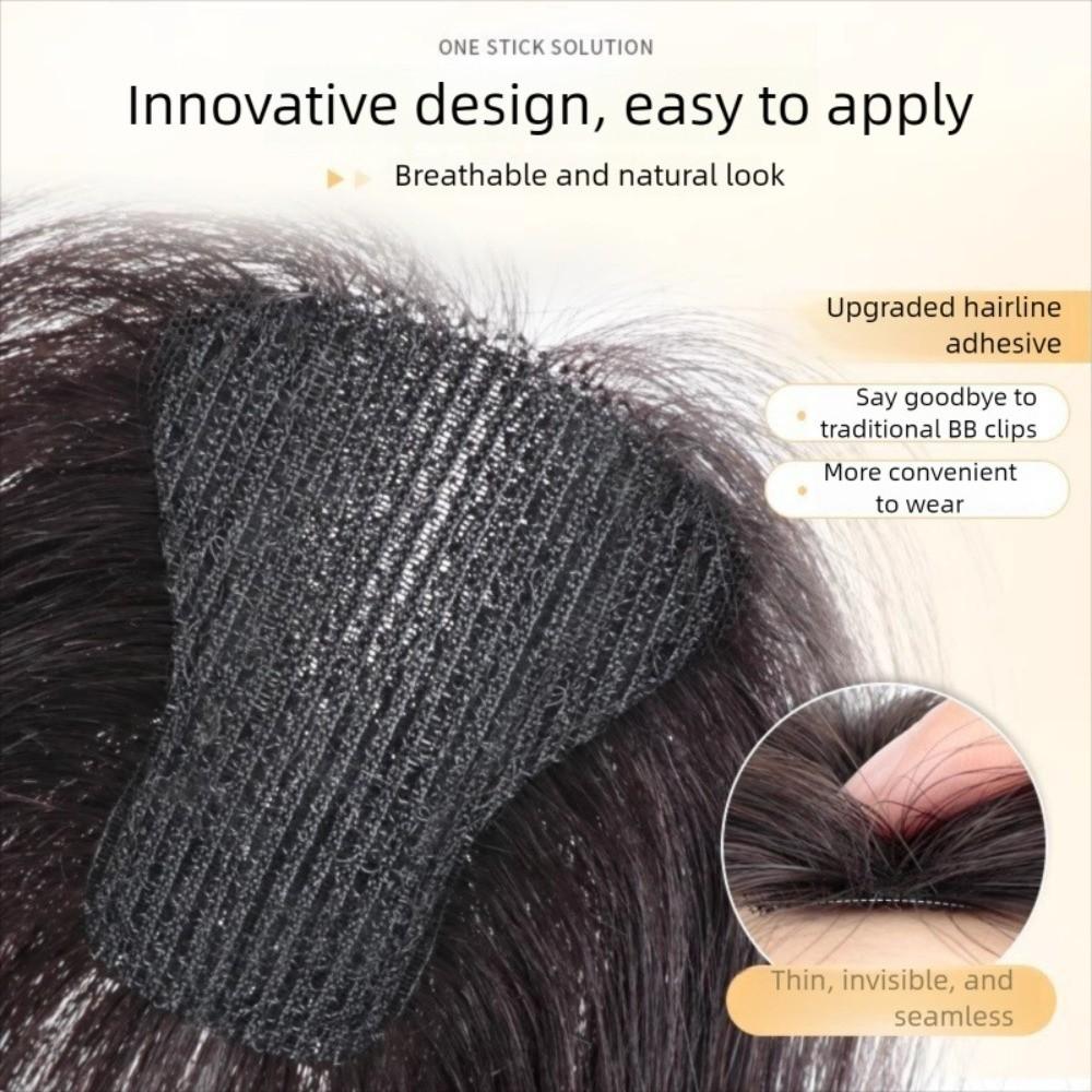 Middle Part Synthetic Hair Bangs Hair Extensions Fringe Hair Pieces Increase Hair Volume