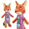 Peluche di Nick e Judy di Zootropolis - Bambola Morbida Carina Regalo di Natale Compleanno