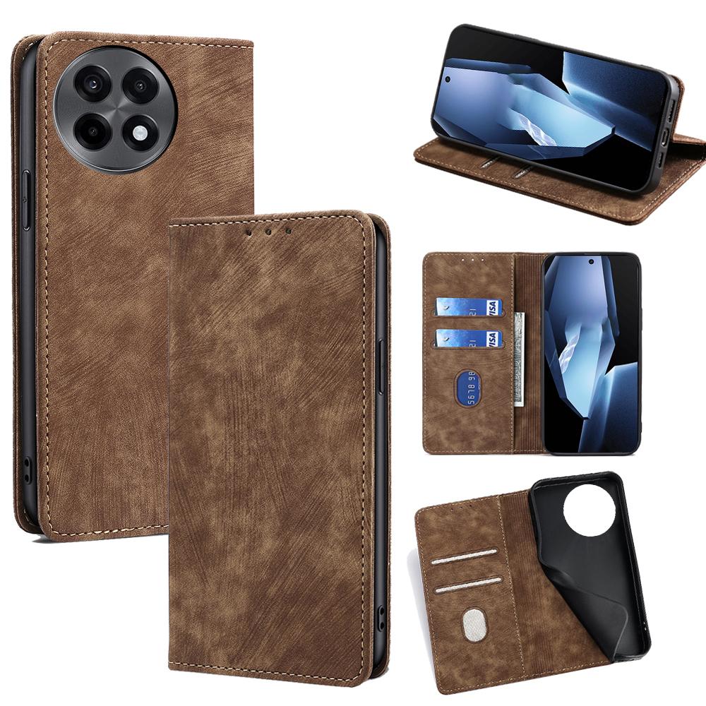 For OnePlus Ace 5 Pro 5G/Ace 5 5G Case RFID Blocking Wallet Leather Phone Cover