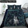 Constellation Duvet Cover Yellow Constellation King Size Bedding Set For Astronomy Enthusiast Soft Twin Polyester Quilt Cover