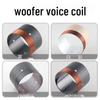 8-15" Speaker Repair: 63.5, 62.8, 60.5mm Bass Voice Coil Options
