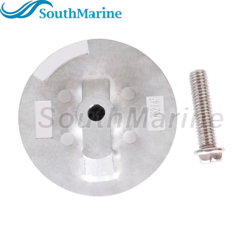 Outboard Engine 76214Q5 97-76214T5 8M0059339 76214T3 18-6016A Flat Trim Tab Anode for Mercury Mariner Quicksilver 35HP-300HP