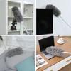 Eyliden. Duster, Duster, Dust Remover, Mop with Dust Catcher, Gray, Glass Cleaning, Lightweight, Replaceable, Extendable, Microfiber, Compact