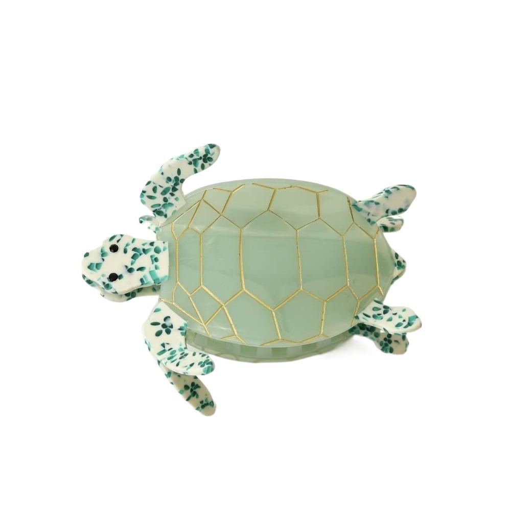 Ocean Series Acetate Turtle Hair Claw Sea Creature Big Shark Clip Fashion Animal Hair Clip  Girl