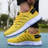 Lightweight Men'S Running Shoes Breathable Mesh Knitted Walking Shoes Summer New Outdoor Exercise Tenis Masculino Sneakers Men