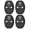 2/4Pcs Car Door Lock Buckle Protective Cover Sticker Badge For Volkswagen Golf Passat Jetta Tiguan Polo Bora Beetle Vento Rline