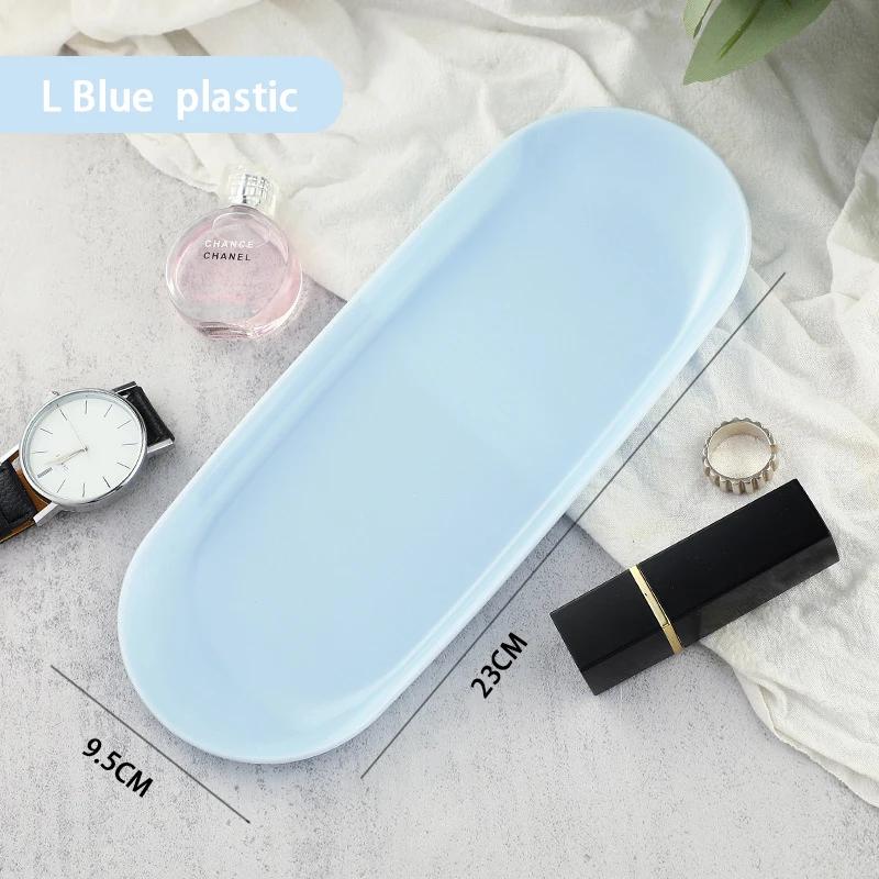 Modern Simple Stainless Steel Metal Water Drop Multi-shape Snack Tray Storage Jewelry Storage Metal Decoration Storage Organizer