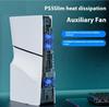 PS5 Slim Cooling Cooling Fan for PS5 Fan Speed LED USB Memory External Cooling Easy Rapid Heat Cooling Low Compatible with Both Disc and Digital