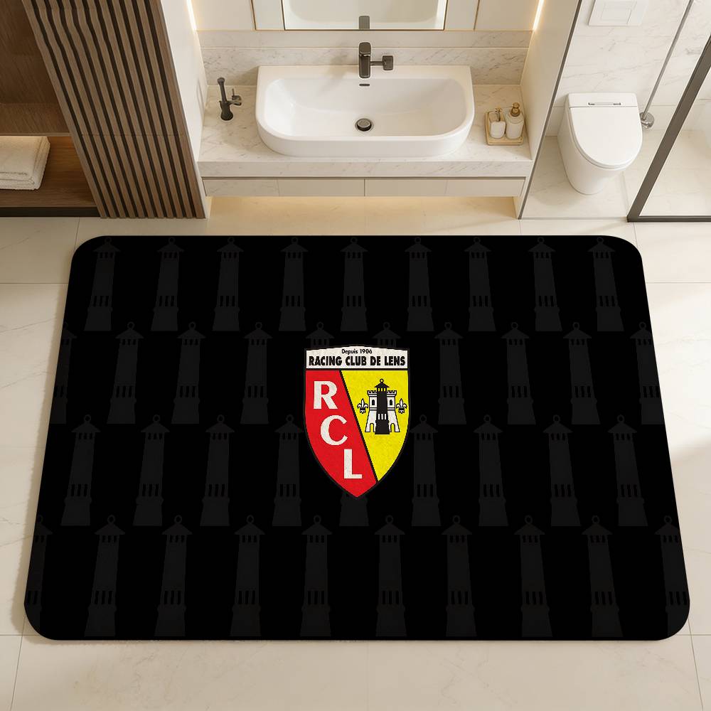R-RCS LOGO L-Lens Door Mat Nordic Style Bedroom Living Room Doormat Home Balcony Anti-Slip Alfombra