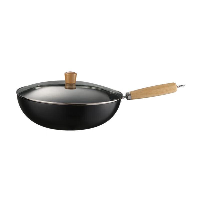 Best Refined Iron Non-stick Wok 32CM