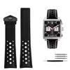 Cinturino per orologio in pelle di vacchetta Per TAG Heuer MONACO CARRERA Sostituzione cinturino CAW211M 211P CAW211R 211T Braccialetto in vera pelle da uomo 22mm
